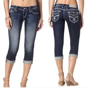 Rock Revival Sora Easy Capri Jeans Size 28